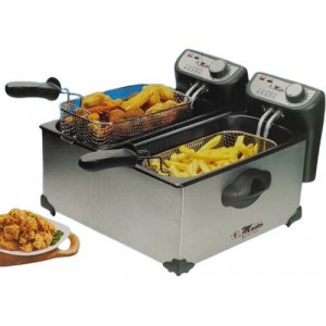 Electro Master 6L Stainless Steel Deep Fryer EM-DF1053   - Silver