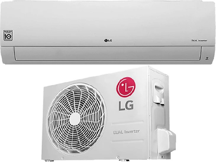 LG Wall Spilt Aircon, 24K, R410A Gas, Dual Inverter R410S4NQ24K2QAL (24000 BTU)