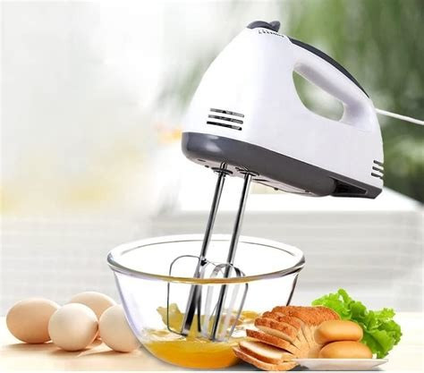 Scarlett 7 Speed Turbo Handmixer For Baking - White