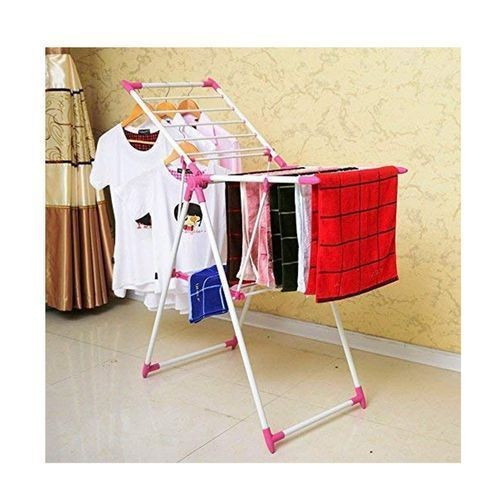 Foldable Cloth Drying Rack - Multicolour