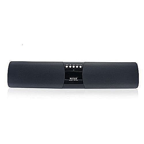 Wster Ws-1822 Portable Wireless Bluetooth Speaker Rechargable. Black