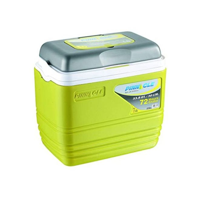 Insulated Water Cooler Ice Chiller Box 32L,Lemon Green. Pinnacle