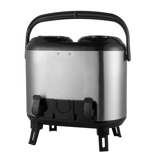 15 Litres Twin Hot & Cold Thermos Tea Coffee Water Flask-Silver Daydays