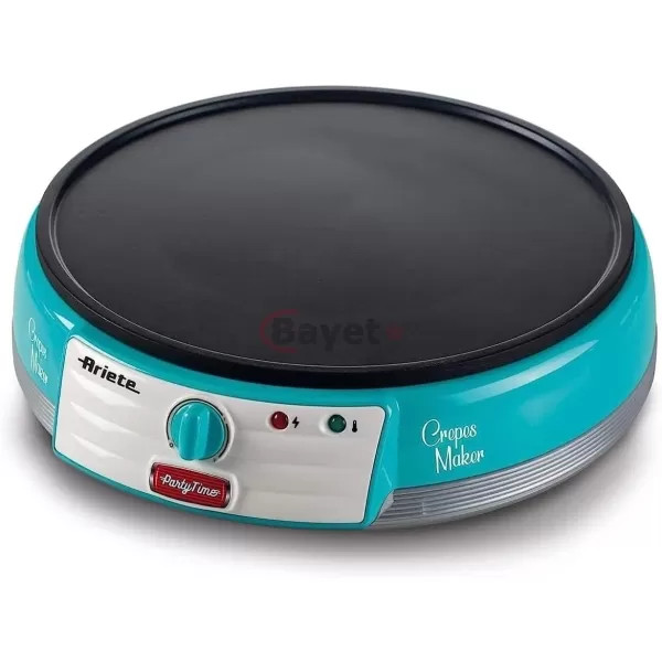 Ariete Crepes maker 1000w - Non-Stick - Turquoise - SWM0202