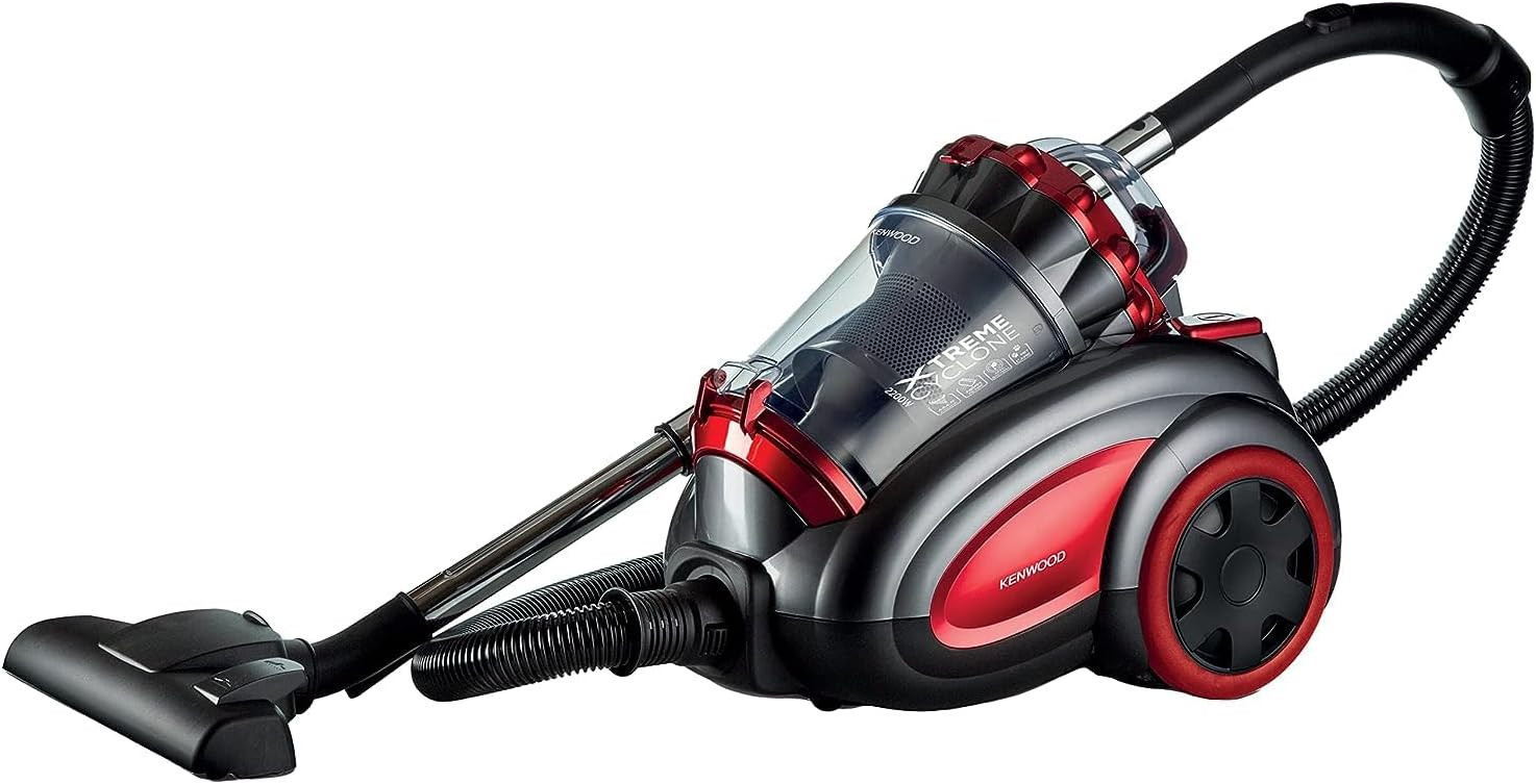 Kenwood Dry Vaccum Cleaner 2000W 3.5L Bagless - VBP80.000RG