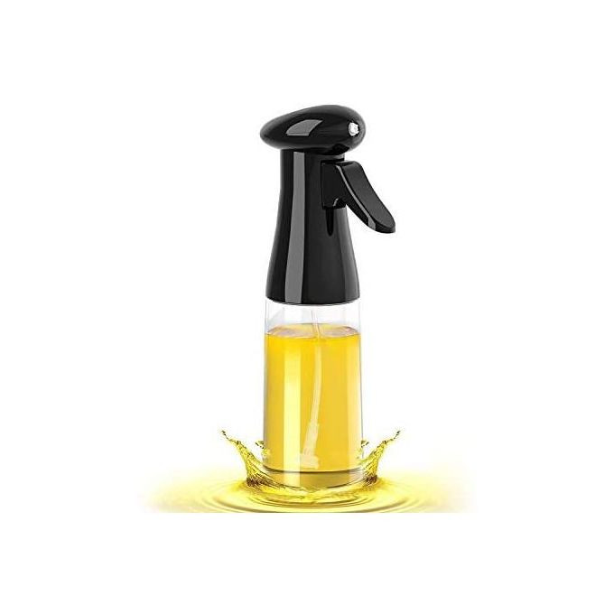 200ml Glass Cooking Vinegar Oil Sprayer Dispenser Bottle -Colorless