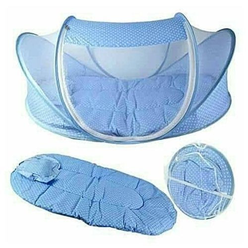 Baby Polka Dot Nest - Blue