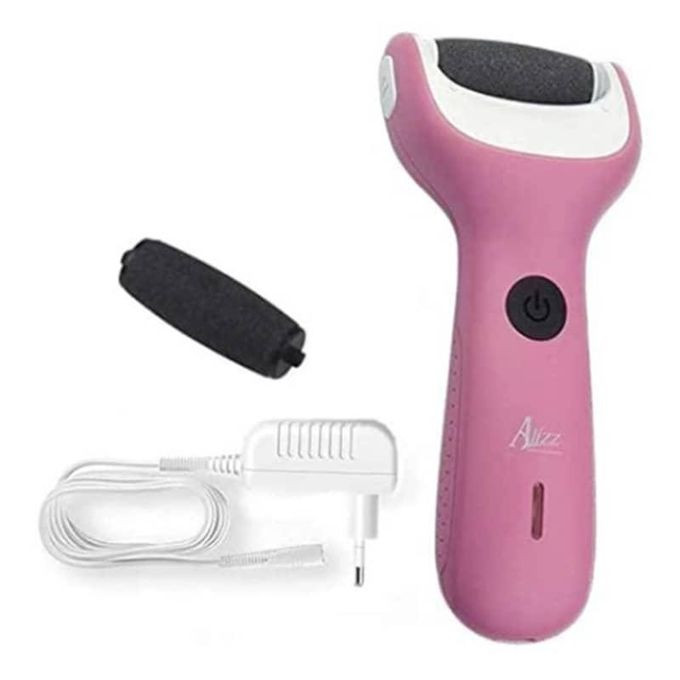 Rechargeable Callus Remover Professional Pedi feet Care for Cracked Heels Cord & Cordless Use  for All Skin Types - Pink