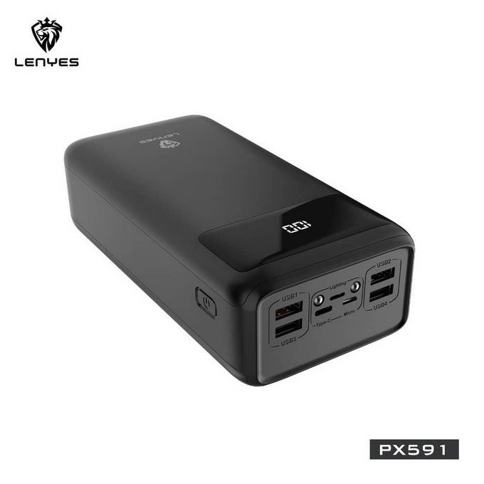 MagSafe Power Bank PX591 50,000mah- Black Lenyes