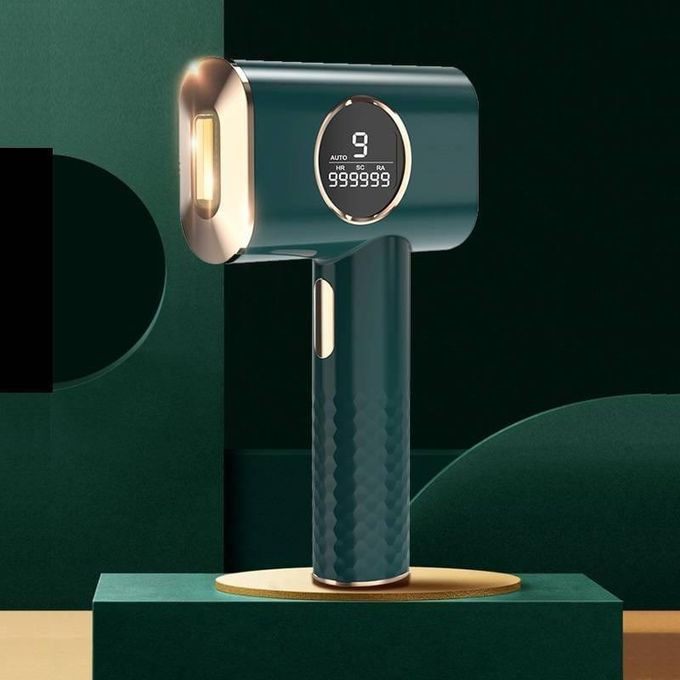 VIO Compatible 9 Levels of Irradiation & 2 Modes  IPL Light Epilator, Painless Epilator, Automatic Irradiation, 9 Levels Adjustable, 990,000 Irradiation, Whole Body Application, Household  Hair Removal Device Unisex- Multicolor