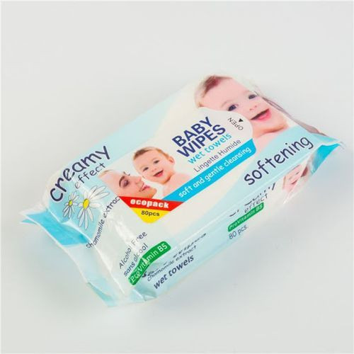 Baby Wipes Wet Towels Soft And Smooth 80Pcs