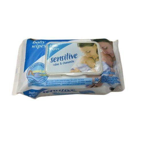 Baby Wipes Wet Towels Soft And Smooth 90Pcs - color may vary