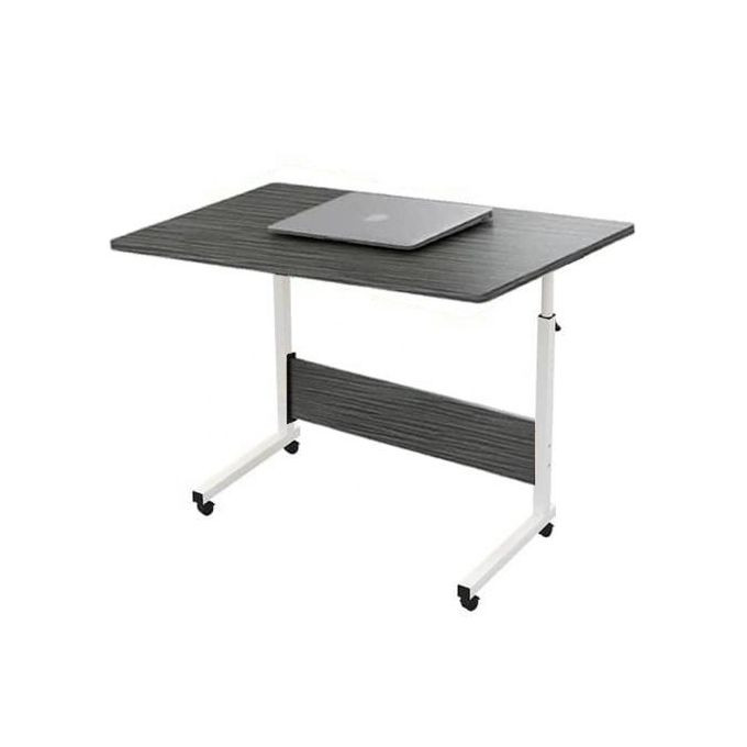 Adjustable Wooden Breakfast In Bed/Laptop Table Stand - Grey.