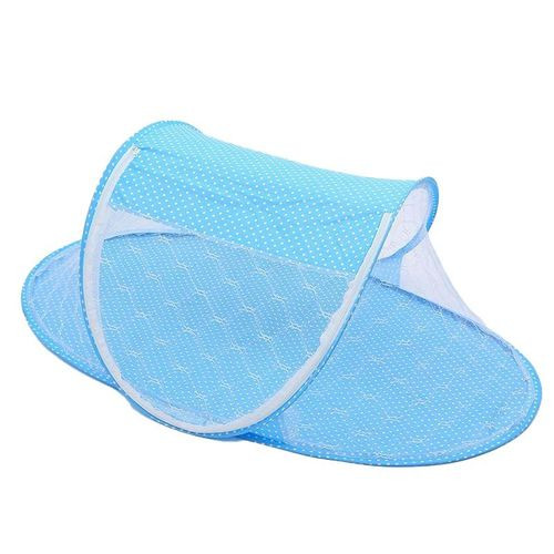 Foldable Baby Mosquito Net-Blue