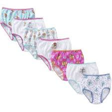 Girls Assorted Underwear 6 Pack Design May vary - Multi color
