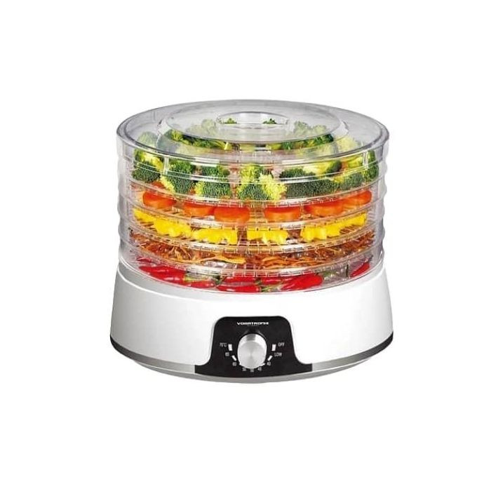 Vogatronix 6 Layer Food Dehydrator Vegetable Fruit Dryer Trays- Clear