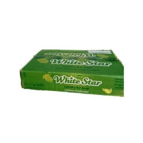 A Box Of White Star Bar Soap 1kg × 20