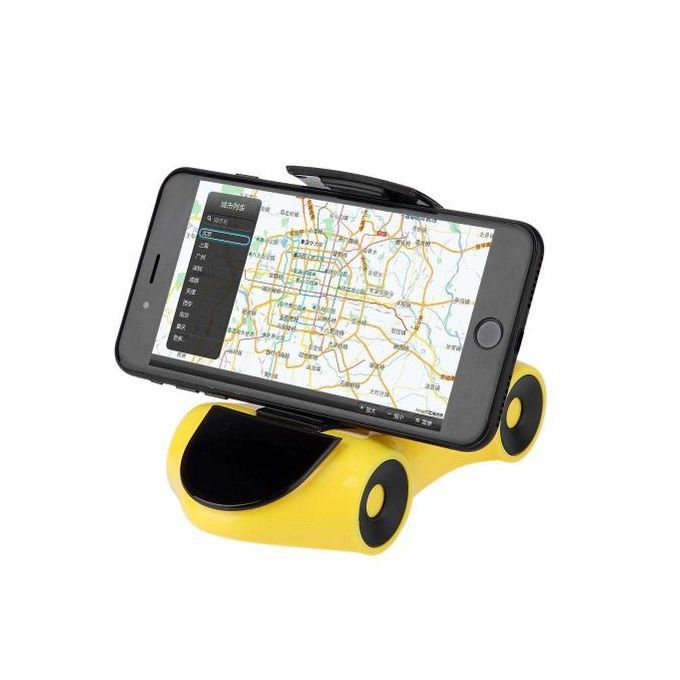 Car Mobile Phone Holder - Yellow