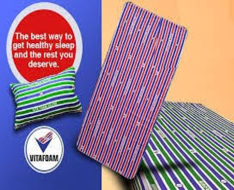 Vita foam SEALED 4*6 6INCHES white blue red