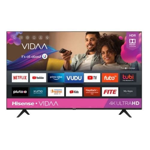 50 inch Hisense smart 4K uhd Television  Black