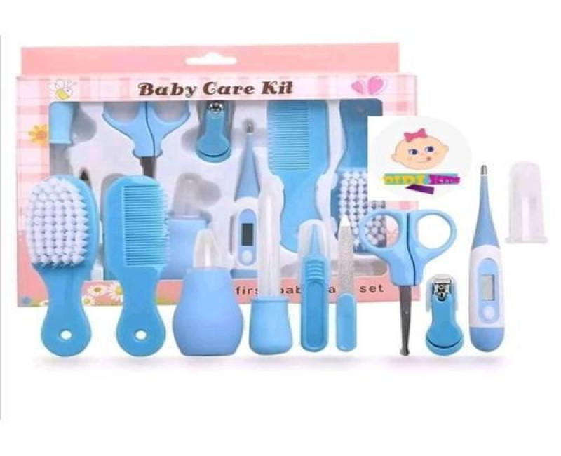 8 Pcs Newborn Baby Health Safety Scissors Medicine Feeder Grooming Kit Set