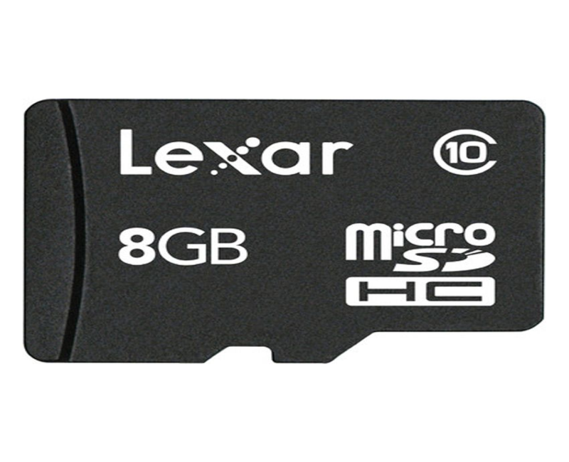 Lexar 8GB microSD Memory Card