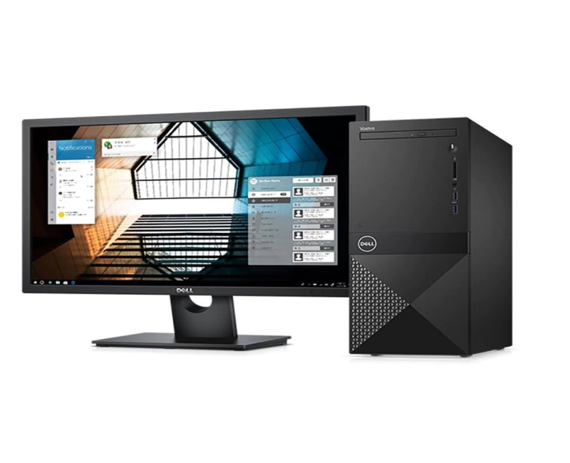 Dell Vostro 3888 i3- 10400 10th Gen /4gb/1tb/Doss 19 inches monitor