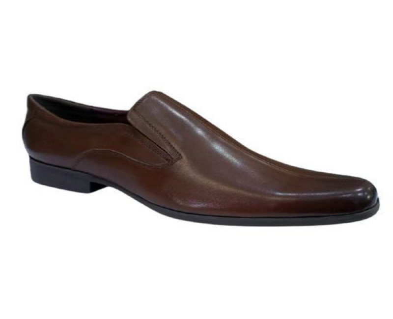 Men's Slip On Gentle Shoes - Dark, Brown