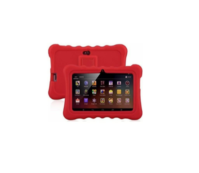 BEBE TAB COOL 1 -  Educational Kids Tablet 7Inch - 4GB + 128GB Wifi With Cartoon Characters Cover And Free Gift Educational Tablets