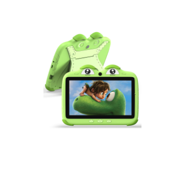 Frog 4 Kids Android Learning Tablet - 7" Display, 4GB RAM, 128GB Storage, Wi-Fi Only Educational Tablets