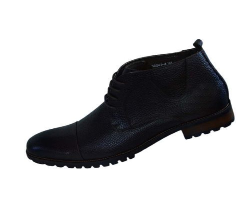 Men's Designer Lace Boots - Black