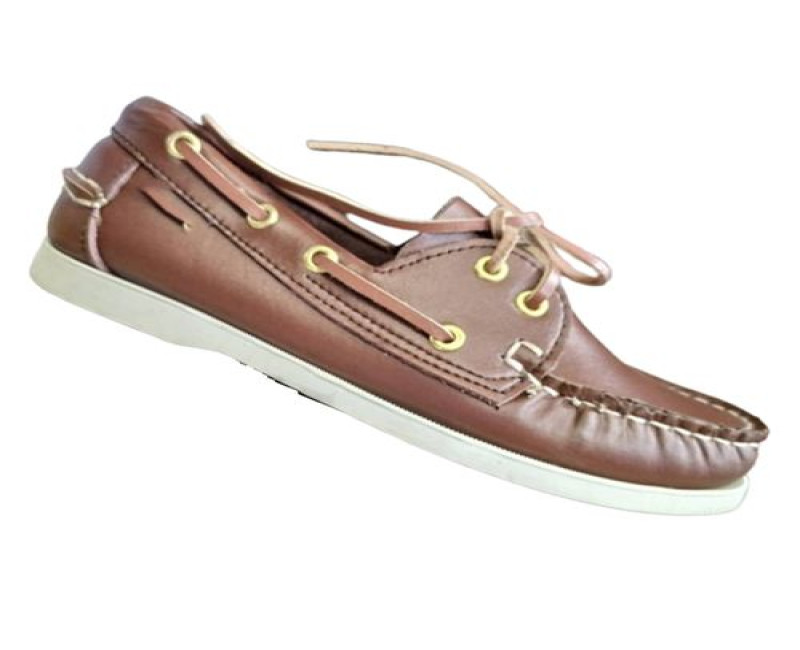 Men's Faux Leather Designer Shoes - Brown