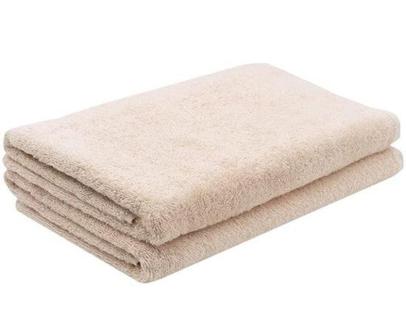 Baby to kids absorbent shower towels cotton, 70x140cm, brown may slightly vary
