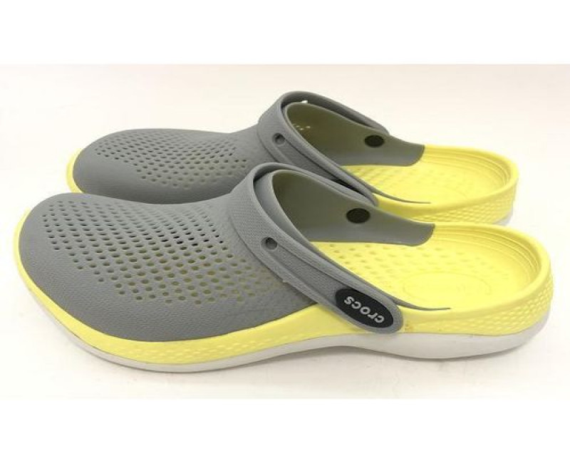 Men's Designer Sandals - Grey,Yellow
