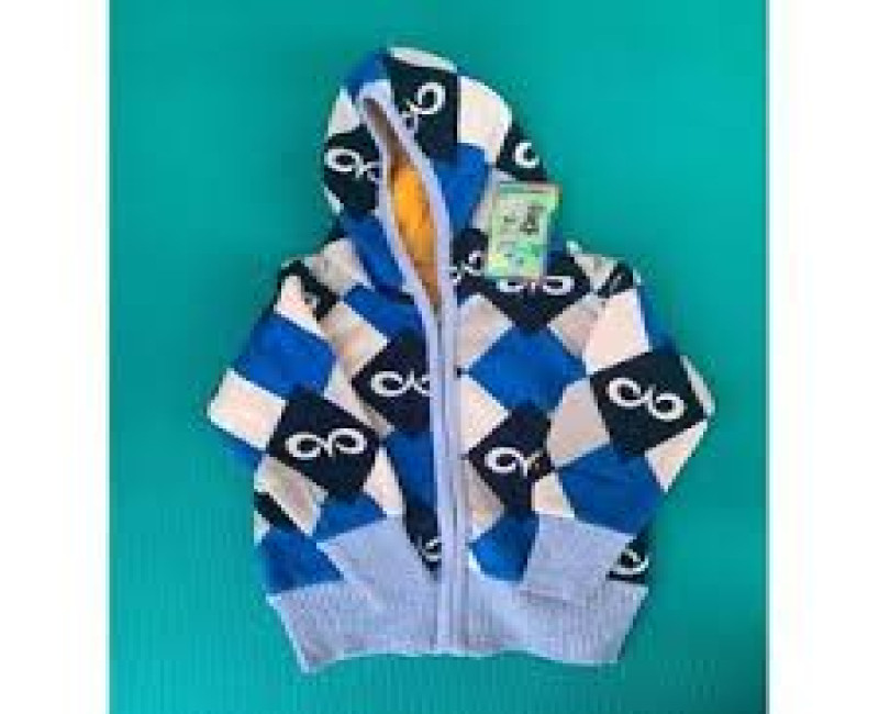 Baby Sweater With Hood Multi desings - Multi colour