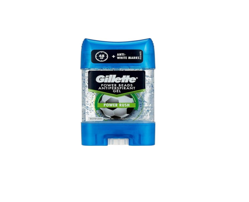 Gillette Power Beads Power Rush Antiperspirant, 75ml