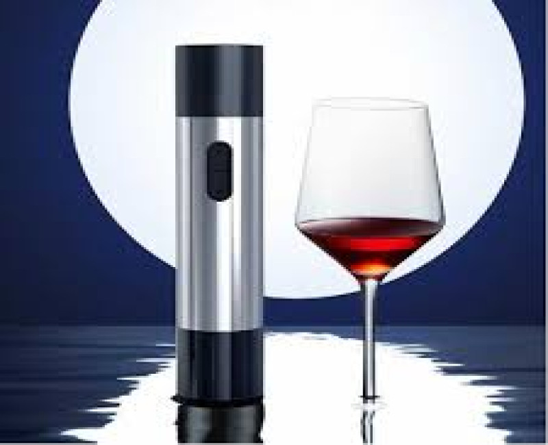 Rechargeable Corkscrew Electric 2-in-1 Wine And Beer Bottle Opener- Multi-colours.