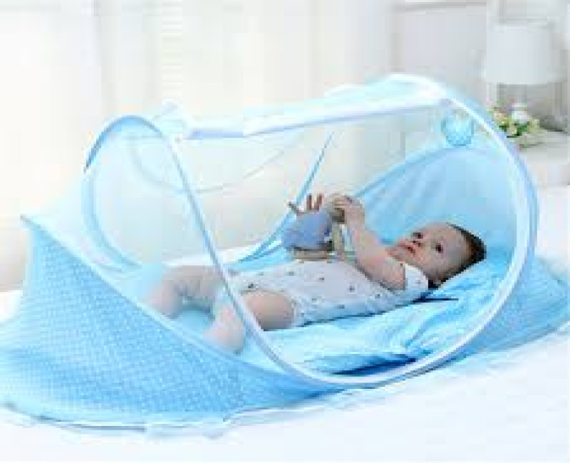 Baby Mosquito Net - Blue.