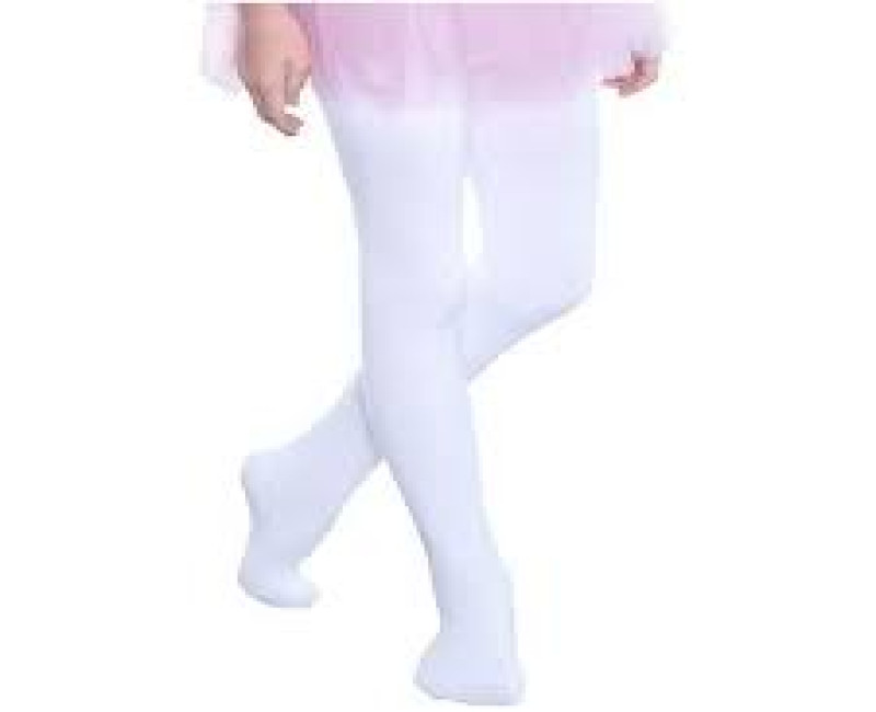 Baby Girl Body Stockings-White