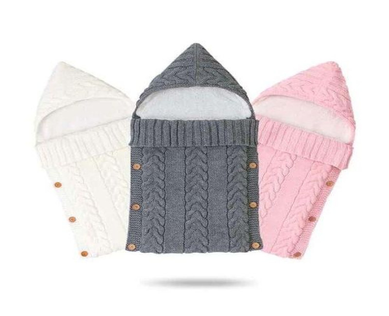 Baby Buttoned Swaddle Blanket Baby Sack