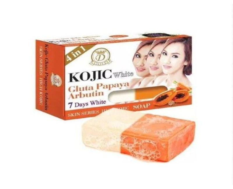Kojic White Gluta Papaya Arbutin 7 Days White Soap 160g