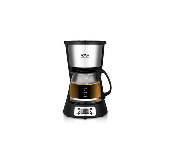 New Digital Glass Display 1.5L Coffee Drip Espresso Coffee Machine- Multicolor RAF