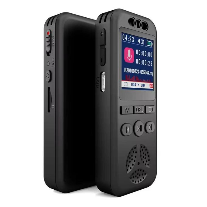 Professional Digital Voice Recorder - Black Small each