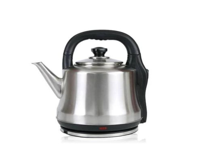 5 Litre Stainless Steel Electric Kettle Cerek Jug Pot Teapot Hot Water Boiler With LED In Light- Siliver