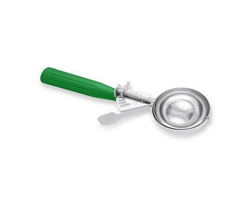 Tiger Chef Assorted Colors And Sizes Stainless Steel Ice Cream Scoop Commercial Disher For ice cream, frozen yogurt, cookie dough, meat balls, rice dishes, and vegetable purées-Multicolor