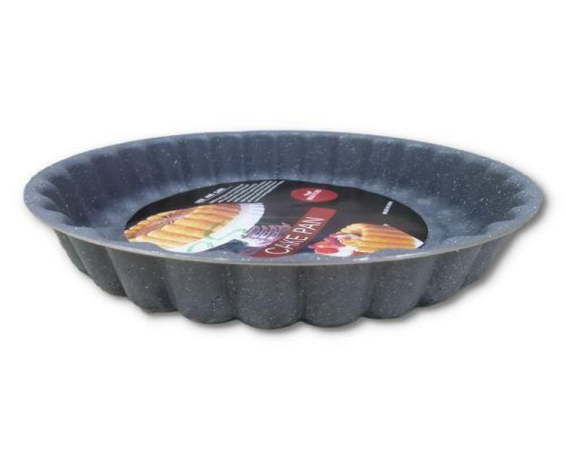 28Cm Decorative Nonstick Angel Baking Food Pie Cake Pan, Grey.