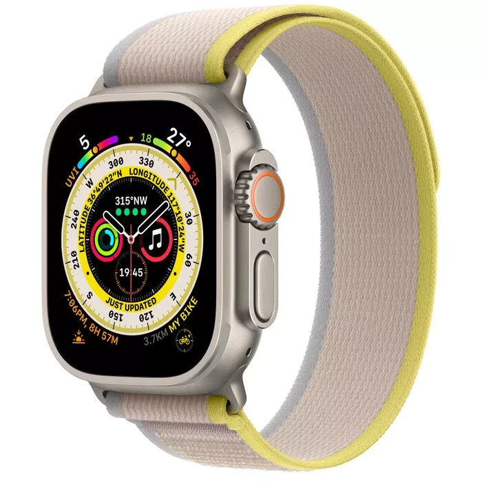 Apple watch ultra 49mm yellow Beige loop