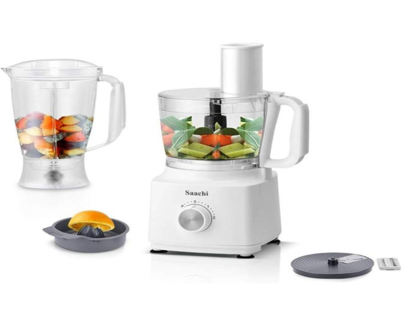 Food Processor Blender- White Saachi
