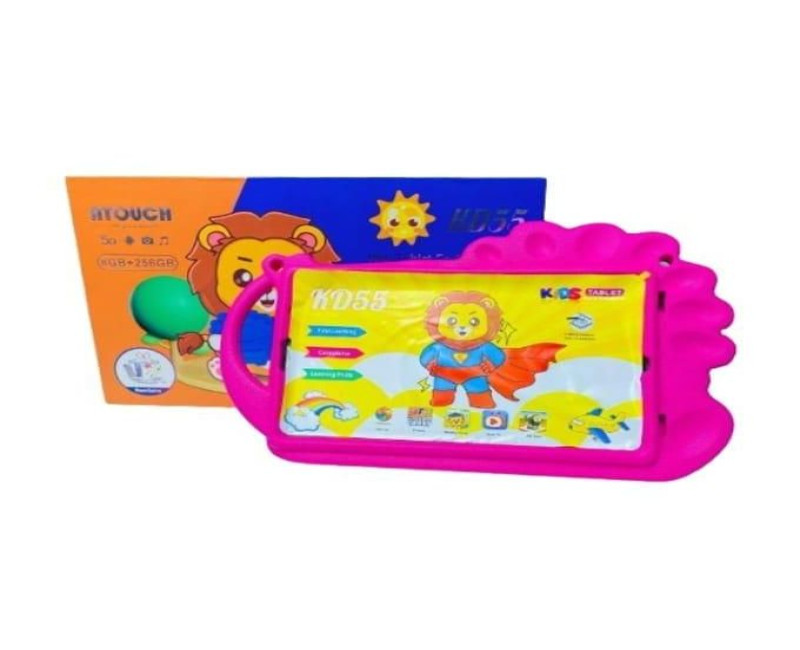 KD55 Kids Tablet 8" 8GB RAM 256GB ROM Android 12 8000mAh Parental Controls Eye Protection - Multicolor
