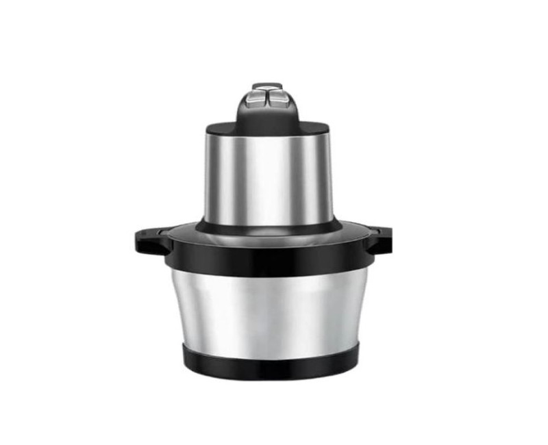 7.5L Electric Meat Grinder Bowl Food Meat & Vegetable Chopper Mincer- Silver . Avinas